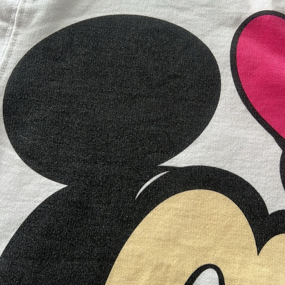 Disney Jumbo Mickey & Minnie crew neck size M - Picture 6 of 11